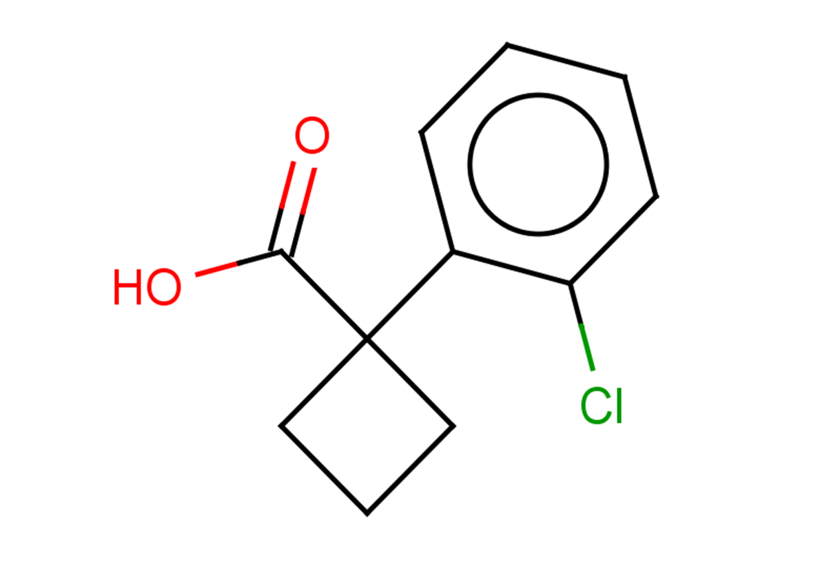 1-(2-chlorophenyl)cyclobutane-1-carboxylic acid