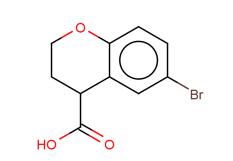 6-bromo-3,4-dihydro-2H-1-benzopyran-4-carboxylic acid