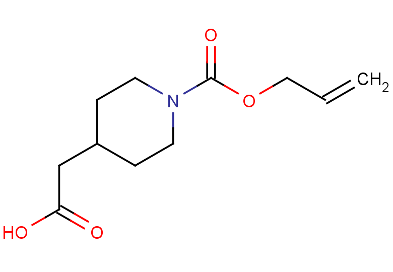 2-{1-[(prop-2-en-1-yloxy)carbonyl]piperidin-4-yl}acetic acid