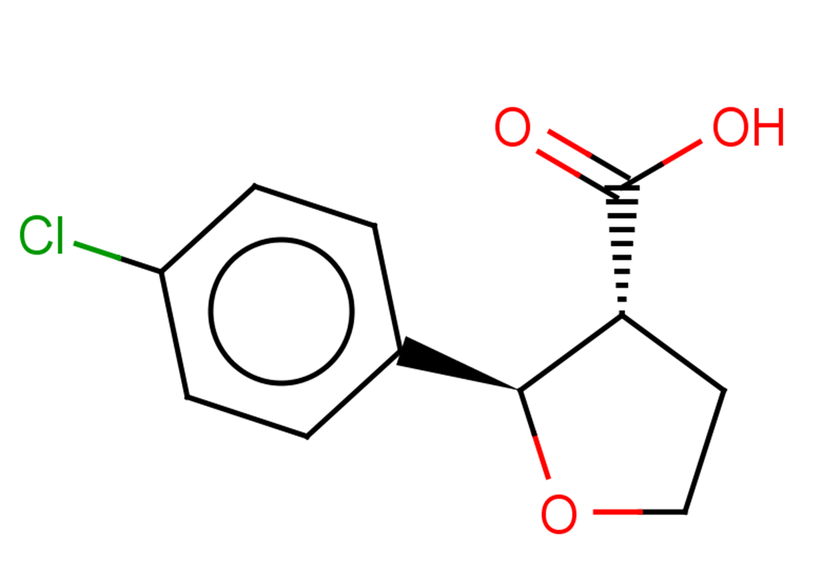 rac-(2R,3R)-2-(4-chlorophenyl)oxolane-3-carboxylic acid
