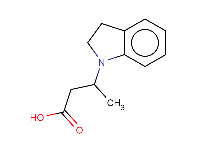 3-(2,3-dihydro-1H-indol-1-yl)butanoic acid