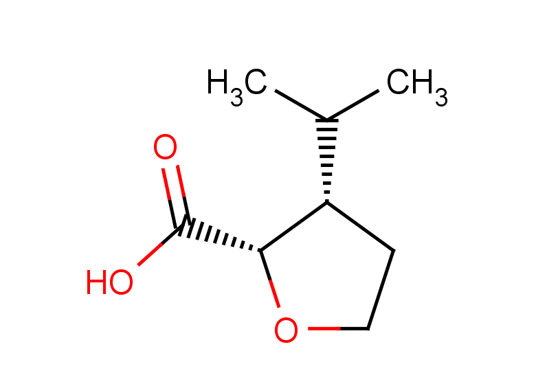 rac-(2R,3R)-3-(propan-2-yl)oxolane-2-carboxylic acid, cis