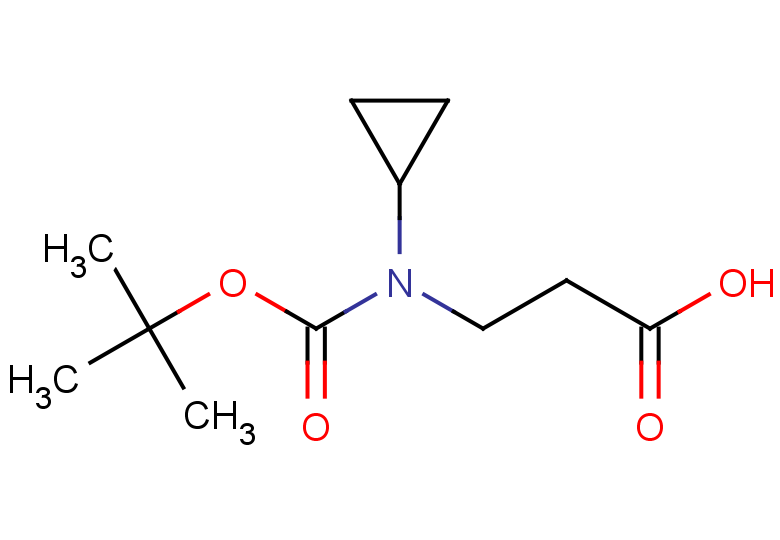 3-{[(tert-butoxy)carbonyl](cyclopropyl)amino}propanoic acid