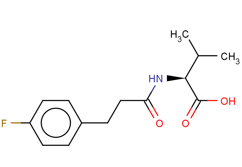 (2S)-2-[3-(4-fluorophenyl)propanamido]-3-methylbutanoic acid