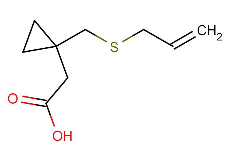 2-{1-[(prop-2-en-1-ylsulfanyl)methyl]cyclopropyl}acetic acid