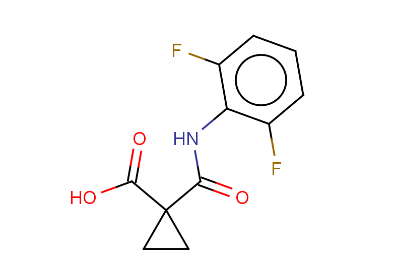 1-[(2,6-difluorophenyl)carbamoyl]cyclopropane-1-carboxylic acid
