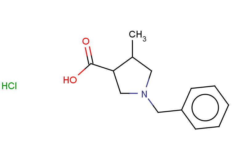 1-benzyl-4-methylpyrrolidine-3-carboxylic acid hydrochloride
