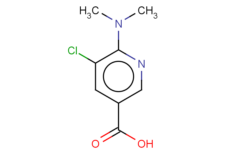 5-chloro-6-(dimethylamino)pyridine-3-carboxylic acid