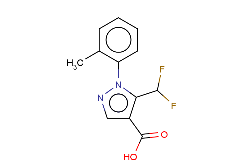 5-(difluoromethyl)-1-(2-methylphenyl)-1H-pyrazole-4-carboxylic acid