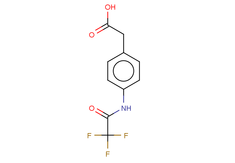 2-[4-(trifluoroacetamido)phenyl]acetic acid