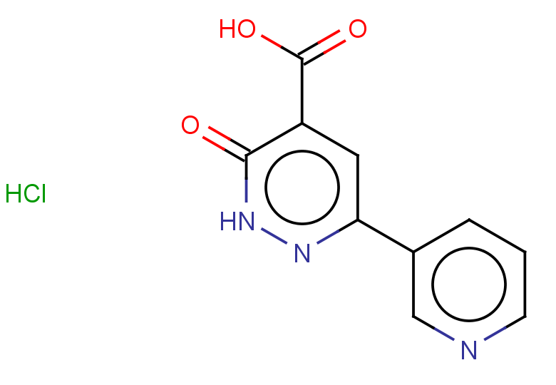3-oxo-6-(pyridin-3-yl)-2,3-dihydropyridazine-4-carboxylic acid hydrochloride