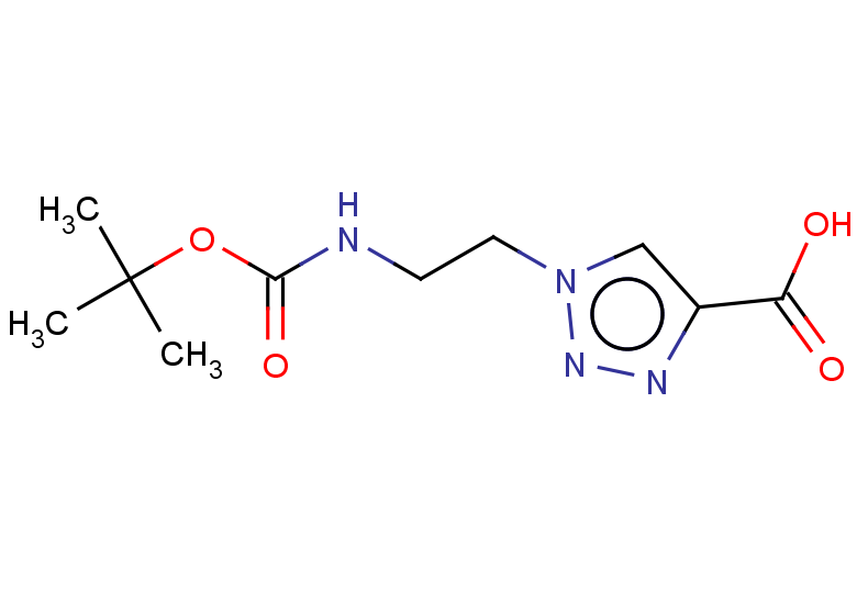 1-(2-{[(tert-butoxy)carbonyl]amino}ethyl)-1H-1,2,3-triazole-4-carboxylic acid