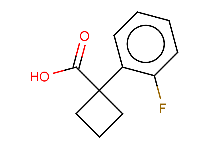 1-(2-fluorophenyl)cyclobutane-1-carboxylic acid