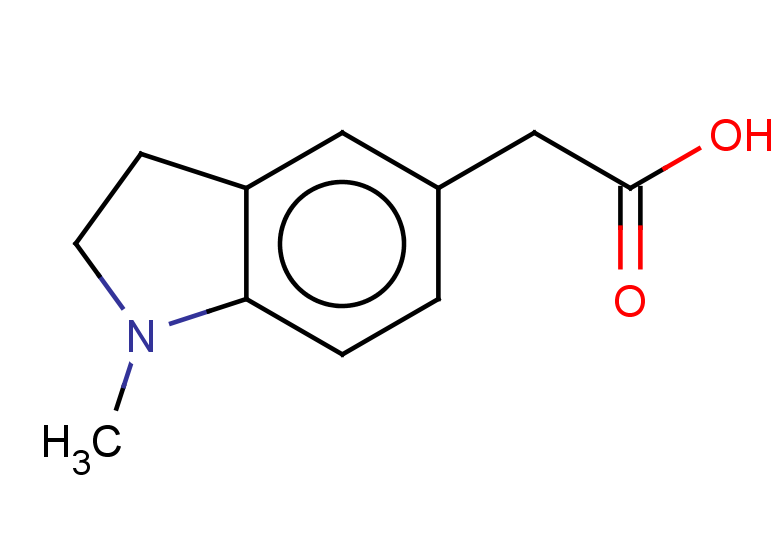 2-(1-methyl-2,3-dihydro-1H-indol-5-yl)acetic acid