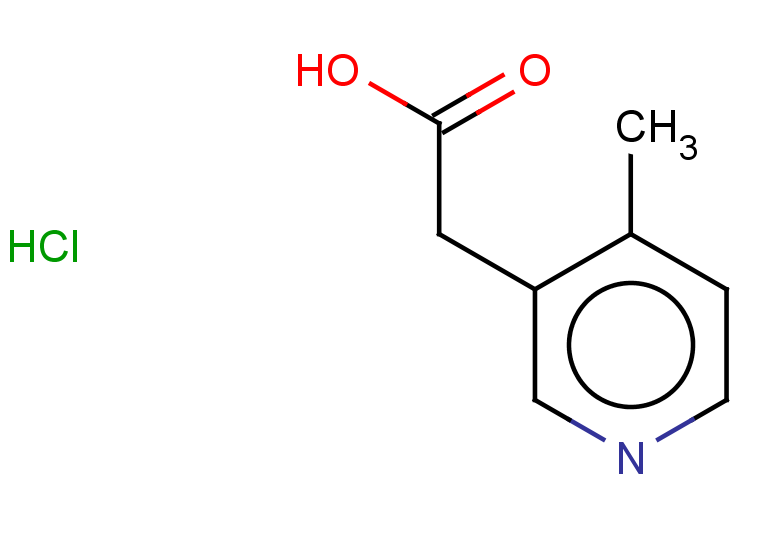 2-(4-methylpyridin-3-yl)acetic acid hydrochloride