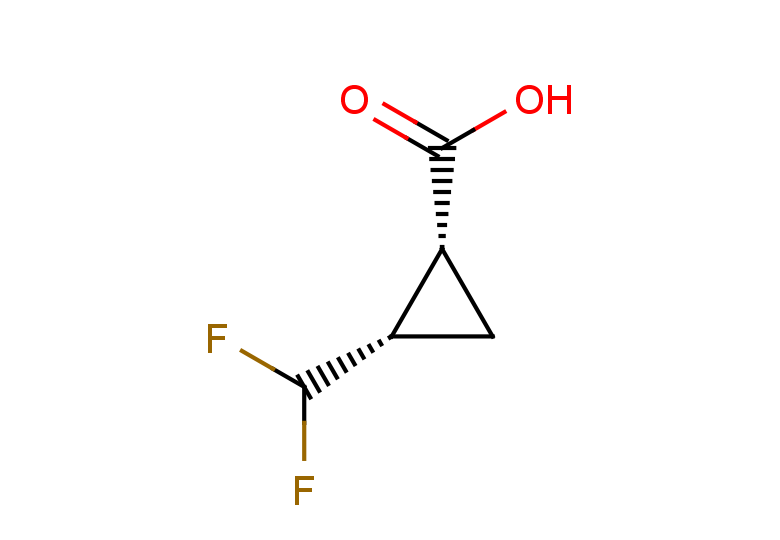 rac-(1R,2S)-2-(difluoromethyl)cyclopropane-1-carboxylic acid, cis