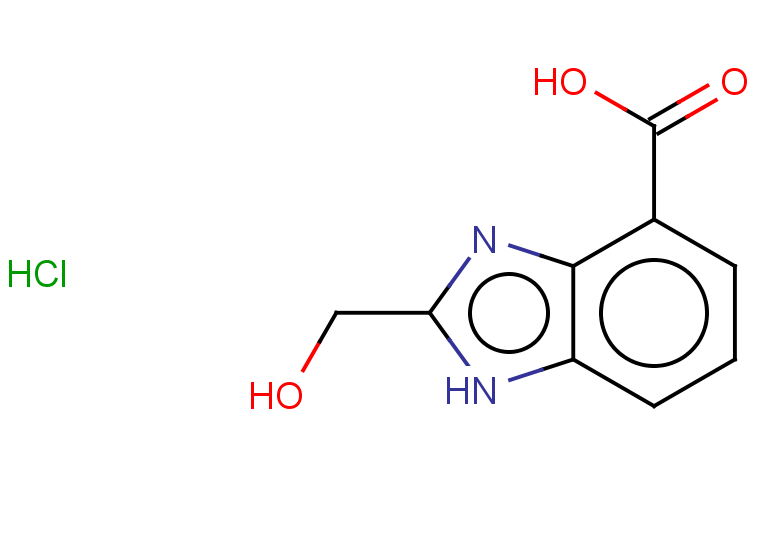 2-(hydroxymethyl)-1H-1,3-benzodiazole-4-carboxylic acid hydrochloride