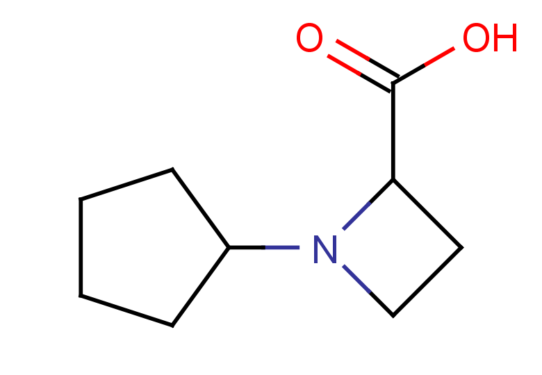 1-cyclopentylazetidine-2-carboxylic acid