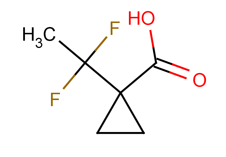 1-(1,1-difluoroethyl)cyclopropane-1-carboxylic acid