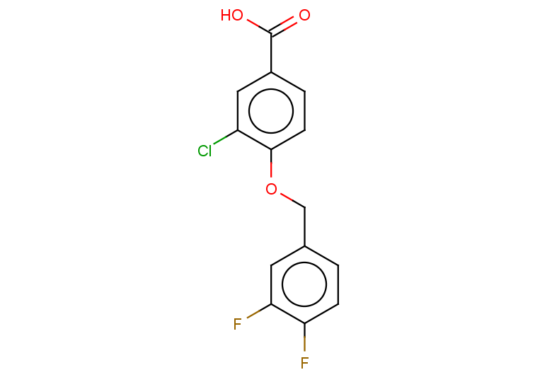 3-chloro-4-[(3,4-difluorophenyl)methoxy]benzoic acid