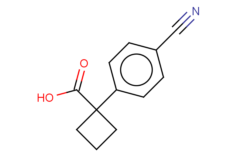 1-(4-cyanophenyl)cyclobutane-1-carboxylic acid