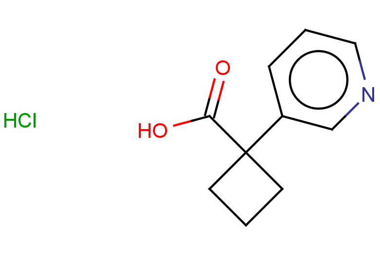 1-(pyridin-3-yl)cyclobutane-1-carboxylic acid hydrochloride
