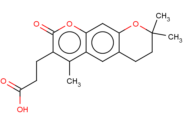3-{4,8,8-trimethyl-2-oxo-2H,6H,7H,8H-pyrano[3,2-g]chromen-3-yl}propanoic acid
