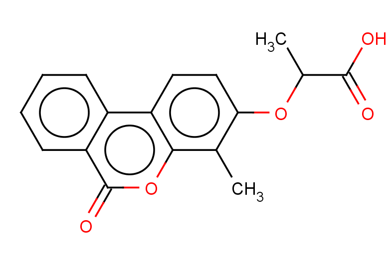 2-({4-methyl-6-oxo-6H-benzo[c]chromen-3-yl}oxy)propanoic acid