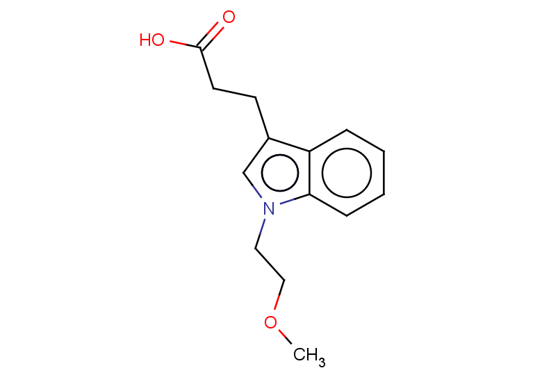 3-[1-(2-methoxyethyl)-1H-indol-3-yl]propanoic acid
