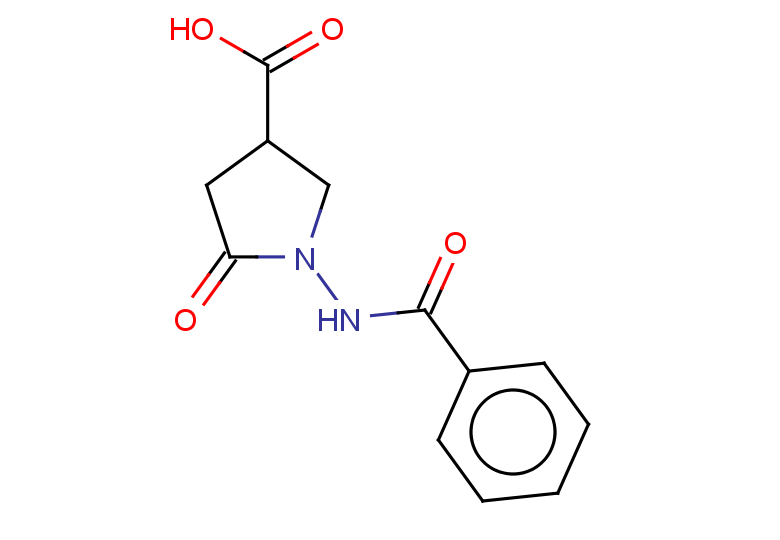 1-benzamido-5-oxopyrrolidine-3-carboxylic acid