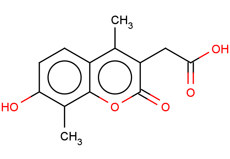 2-(7-hydroxy-4,8-dimethyl-2-oxo-2H-chromen-3-yl)acetic acid