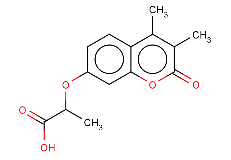 2-[(3,4-dimethyl-2-oxo-2H-chromen-7-yl)oxy]propanoic acid