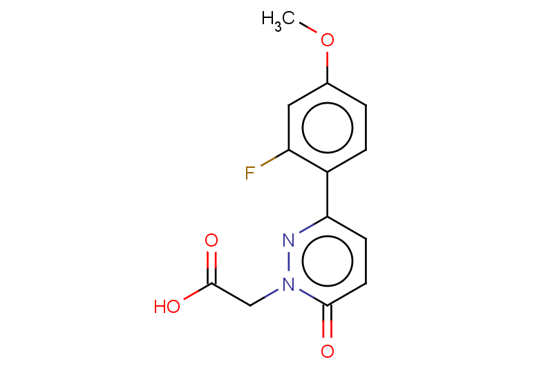 2-[3-(2-fluoro-4-methoxyphenyl)-6-oxo-1,6-dihydropyridazin-1-yl]acetic acid