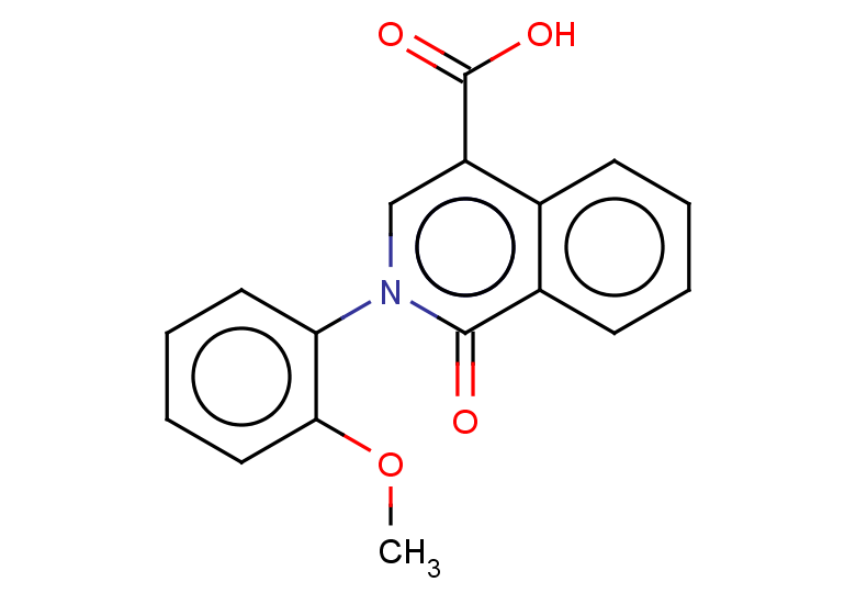 2-(2-methoxyphenyl)-1-oxo-1,2-dihydroisoquinoline-4-carboxylic acid