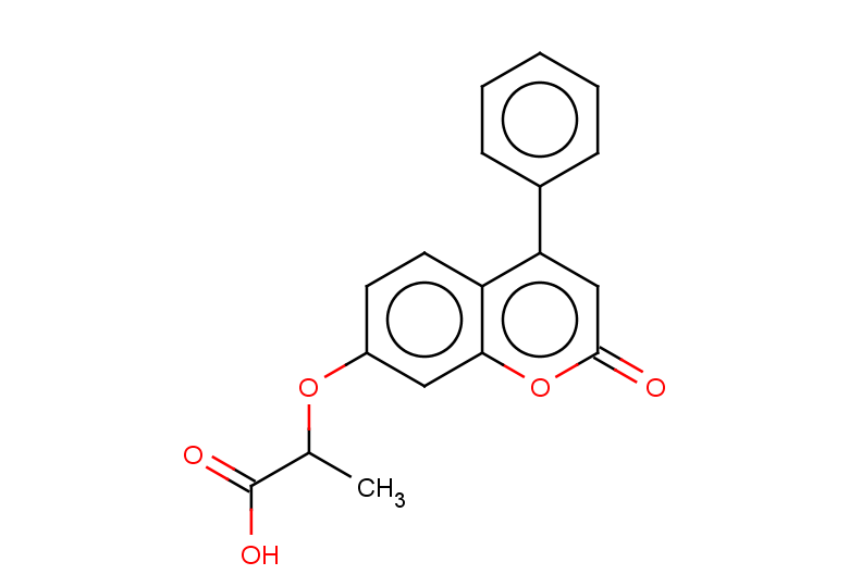 2-[(2-oxo-4-phenyl-2H-chromen-7-yl)oxy]propanoic acid