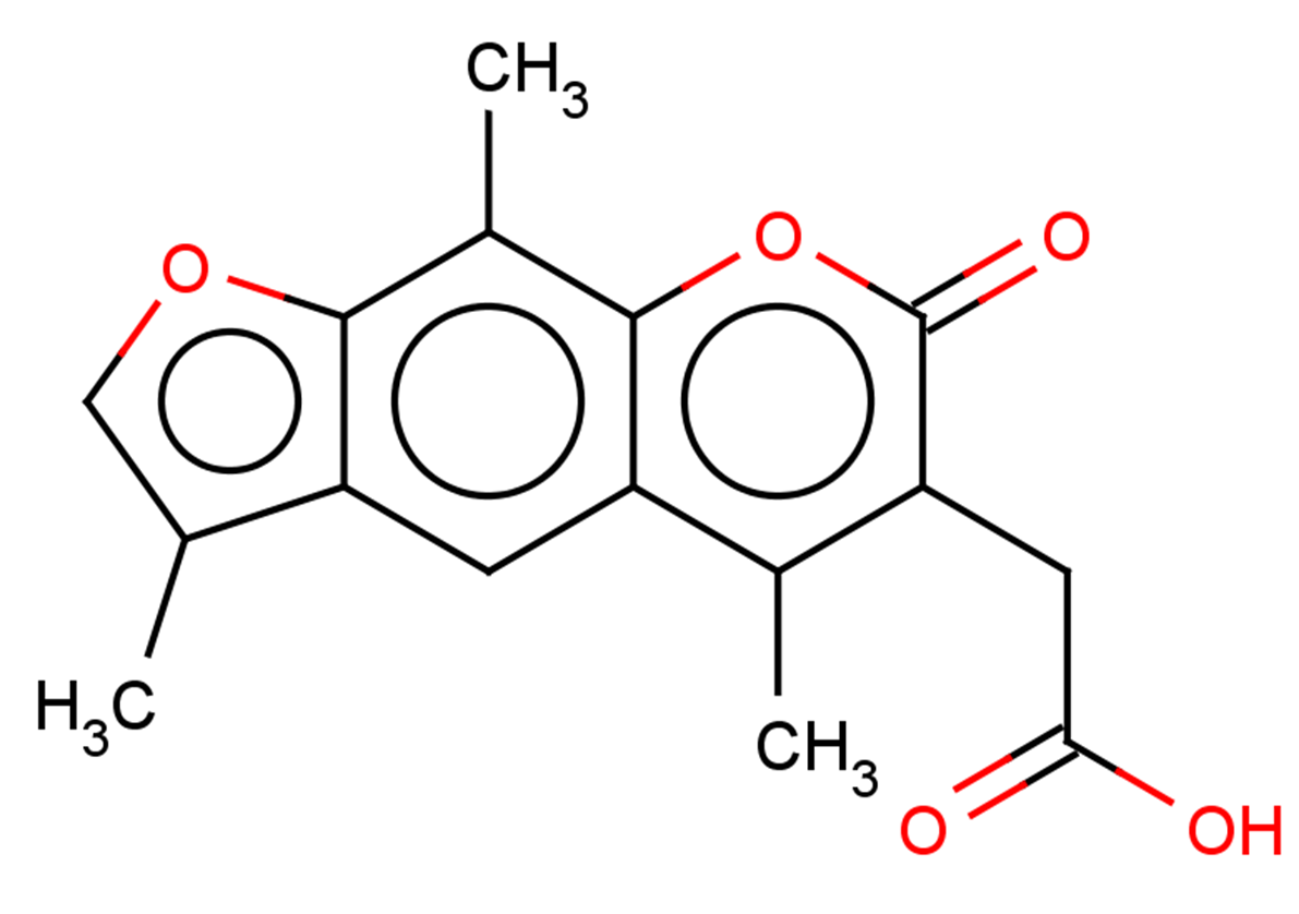 2-{3,5,9-trimethyl-7-oxo-7H-furo[3,2-g]chromen-6-yl}acetic acid