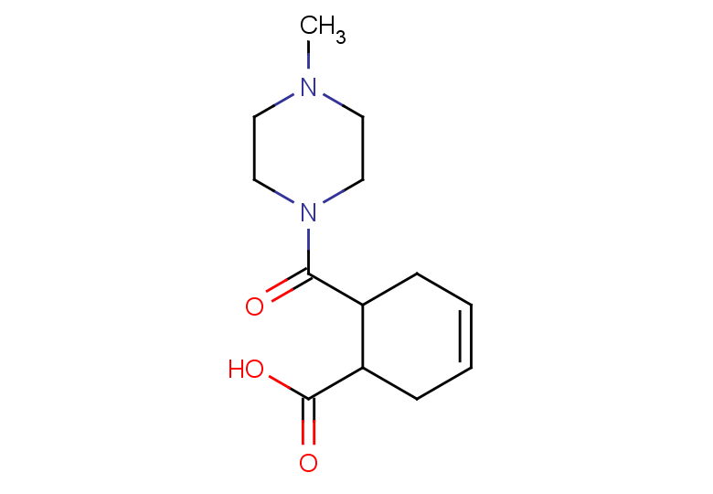 6-(4-methylpiperazine-1-carbonyl)cyclohex-3-ene-1-carboxylic acid