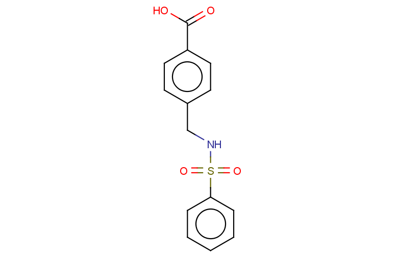 4-(benzenesulfonamidomethyl)benzoic acid