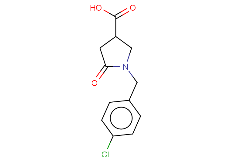 1-[(4-chlorophenyl)methyl]-5-oxopyrrolidine-3-carboxylic acid