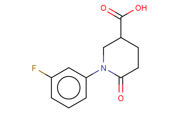 1-(3-fluorophenyl)-6-oxopiperidine-3-carboxylic acid