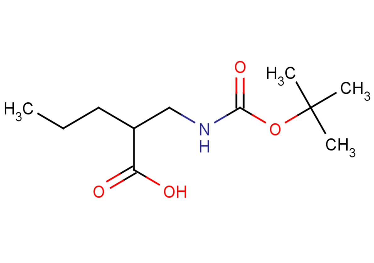2-({[(tert-butoxy)carbonyl]amino}methyl)pentanoic acid