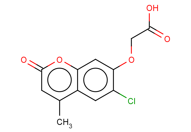 2-[(6-chloro-4-methyl-2-oxo-2H-chromen-7-yl)oxy]acetic acid