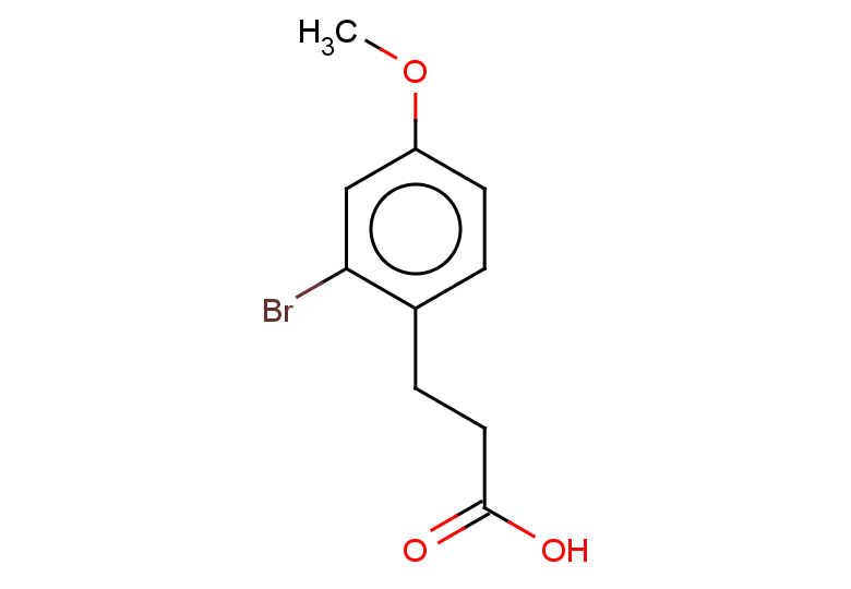 3-(2-bromo-4-methoxyphenyl)propanoic acid