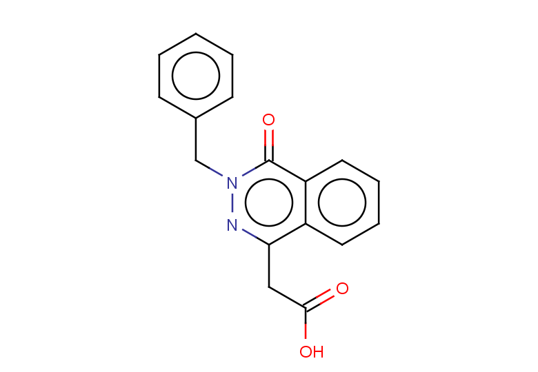 2-(3-benzyl-4-oxo-3,4-dihydrophthalazin-1-yl)acetic acid