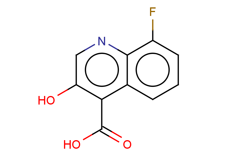 8-fluoro-3-hydroxyquinoline-4-carboxylic acid