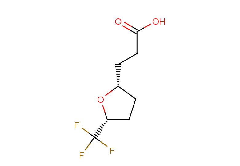 rac-3-[(2R,5S)-5-(trifluoromethyl)oxolan-2-yl]propanoic acid