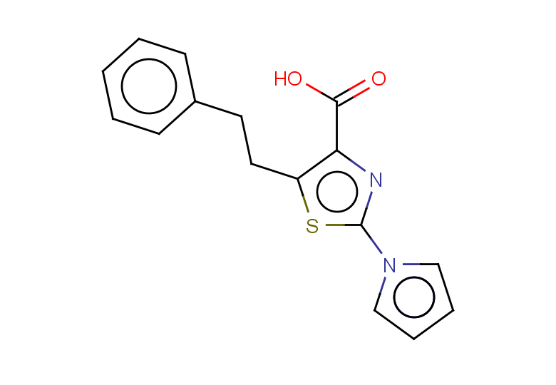 5-(2-phenylethyl)-2-(1H-pyrrol-1-yl)-1,3-thiazole-4-carboxylic acid