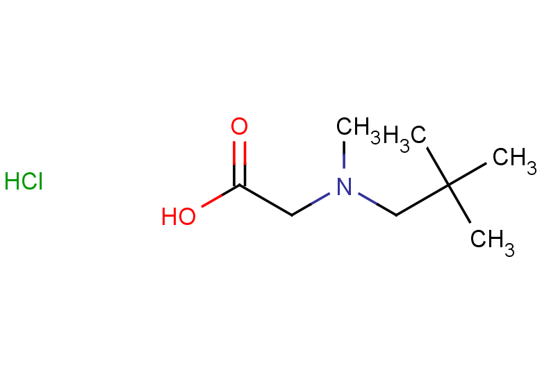 2-[(2,2-dimethylpropyl)(methyl)amino]acetic acid hydrochloride
