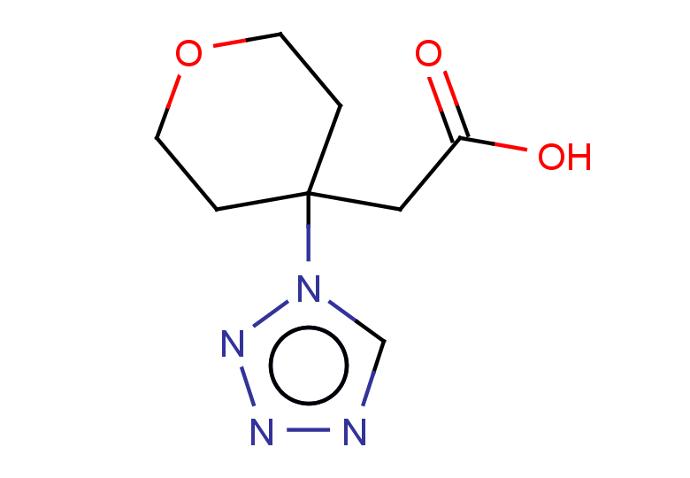 2-[4-(1H-1,2,3,4-tetrazol-1-yl)oxan-4-yl]acetic acid