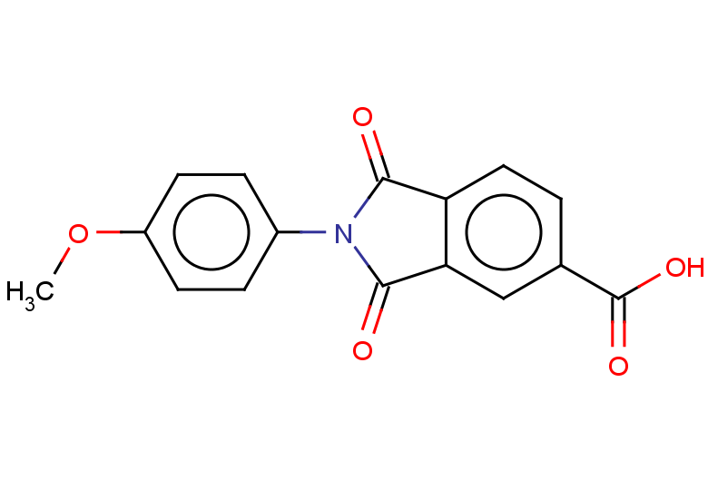 2-(4-methoxyphenyl)-1,3-dioxo-2,3-dihydro-1H-isoindole-5-carboxylic acid